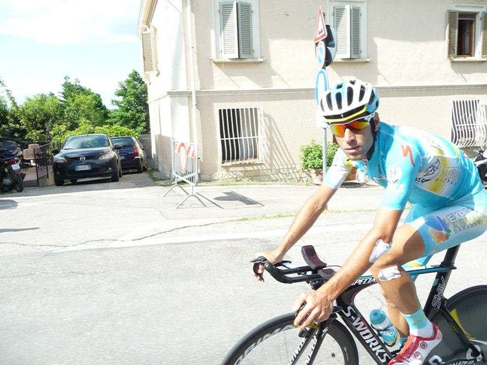 Ricognizione cronometro Vincenzo Nibali giro 2013 (photo by Marco Gatti)